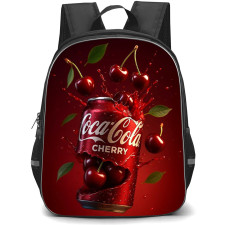Cherry Coke Backpack School Bag StudentPack - Cherry Coke Splash Effect Cinematic Poster