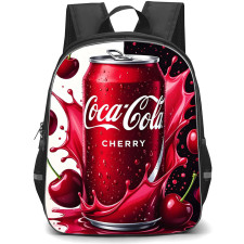 Cherry Coke Backpack School Bag StudentPack - Cherry Coke Ultra Realistic Digital Poster
