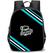 Savannah Ghost Pirates Backpack School Bag StudentPack - Savannah Ghost Pirates Large Logo With Stripe