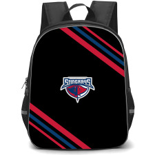 South Carolina Stingrays Backpack School Bag StudentPack - South Carolina Stingrays Large Logo With Stripe