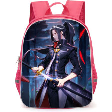Epic Seven Arbiter VildredBackpack School Bag StudentPack - Arbiter Vildred Holding Sword Fierce Side Portrait