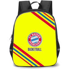 FC Bayern Munchen Basketball GmbH Backpack School Bag StudentPack - Large Logo With Stripe