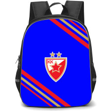 Kosarkaski Klub Crvena Zvezda Backpack School Bag StudentPack - Large Logo With Stripe