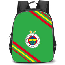 Fenerbahce Basketball Backpack School Bag StudentPack - Large Logo With Stripe