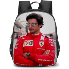F1 Formula One Carlos Sainz Backpack StudentPack - Crossed Arms Portrait