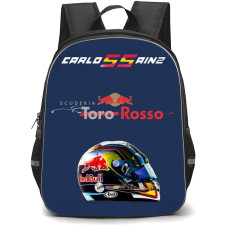 F1 Formula One Carlos Sainz Backpack StudentPack - Helmet Poster