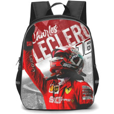 F1 Formula One Charles Leclerc Backpack StudentPack - Graphic Design Poster