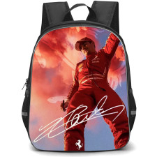 F1 Formula One Charles Leclerc Backpack StudentPack - Low Angle Smoke Background