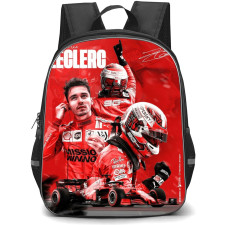 F1 Formula One Charles Leclerc Backpack StudentPack - Plastic Overlay Poster