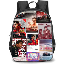 F1 Formula One Charles Leclerc Backpack StudentPack - Posters Compilation Art