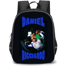 F1 Formula One Daniel Ricciardo Backpack StudentPack - Fisheye Poster