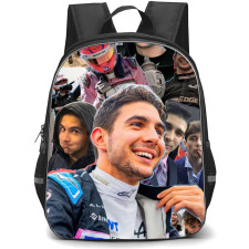 F1 Formula One Esteban Ocon Backpack StudentPack - Fun Moments Collage