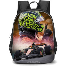 F1 Formula One Lando Norris Backpack StudentPack - Headshot Sky Overlay