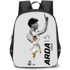 Arda Guler Backpack School Bag StudentPack - Arda Guler Celebration Pose Grayscale Poster