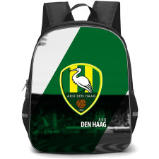 ADO Den Haag Backpack School Bag StudentPack - Logo Grayscale Poster Football Club