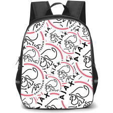 AFC Ajax Backpack StudentPack - Ajax Logo Collage