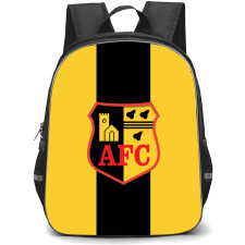 Alvechurch Backpack School Bag StudentPack - Logo In Black And Yellow Background Football Club