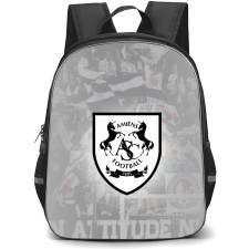 Amiens SC Backpack School Bag StudentPack - Logo Team Overlay Background Football Club