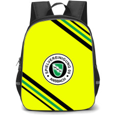 Ansbach Football Club Backpack School Bag StudentPack - Large Logo With Stripe
