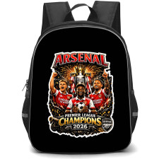 Arsenal Premier League Champion Backpack School Bag StudentPack - Arsenal Premier League Champion 2026 Squad Epic Celebration Poster