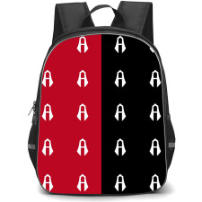Atlas Futbol Club Backpack School Bag StudentPack - Atlas Futbol Club Repeating Design Over a Background