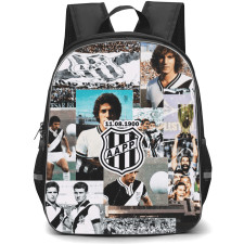 Associacao Atletica Ponte Preta Backpack School Bag StudentPack - Associacao Atletica Ponte Preta Stadium with Logo Club History Collage