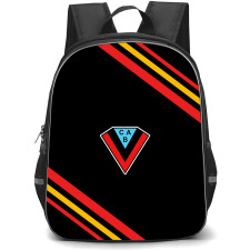 Club Atletico Brown Backpack School Bag StudentPack - Club Atletico Brown Large Logo With Stripe
