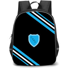 Club Atletico Defensores Unidos Backpack School Bag StudentPack - Club Atletico Defensores Unidos Large Logo With Stripe