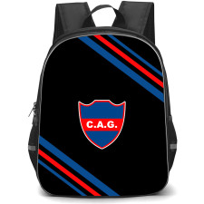 Club Atletico Guemes Backpack School Bag StudentPack - Club Atletico Guemes Large Logo With Stripe