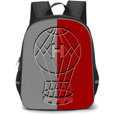 Club Atletico Huracan Backpack School Bag StudentPack - Club Atletico Huracan Logo with Dual Tone Effect