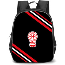 Club Atletico Huracan Backpack School Bag StudentPack - Club Atletico Huracan Large Logo With Stripe