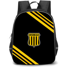 Club Atletico Mitre Backpack School Bag StudentPack - Club Atletico Mitre Large Logo With Stripe