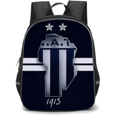 Club Atletico Talleres de Cordoba Backpack School Bag StudentPack - Club Atletico Talleres 1913 with Logo Vertical Stripe