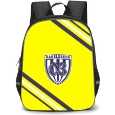 Babelsberg 03 Football Club Backpack School Bag StudentPack - Large Logo With Stripe