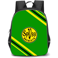 Bayreuth Football Club Backpack School Bag StudentPack - Large Logo With Stripe