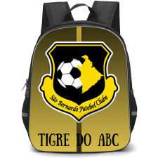 Sao Bernardo Futebol Clube Backpack School Bag StudentPack - Sao Bernardo Futebol Clube Logo with Vertical Line Gradient Style
