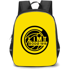 FK Bodo Glimt Backpack School Bag StudentPack - Logo In Yellow Background
