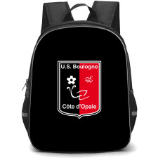 US Boulogne Cote d'Opale Backpack School Bag StudentPack - Large Logo Football Club