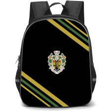 Brighouse Town Football Club Backpack School Bag StudentPack - Brighouse Town Football Club Large Logo With Stripe