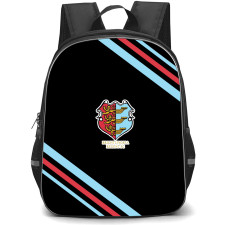 Brightlingsea Regent Football Club Backpack School Bag StudentPack - Brightlingsea Regent Football Club Large Logo With Stripe