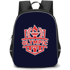 Brisbane Olympic Football Club Backpack School Bag StudentPack - Large Logo