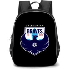 Caledonian Braves Backpack School Bag StudentPack - Large Logo Football Club