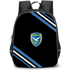 Canvey Island Football Club Backpack School Bag StudentPack - Canvey Island Football Club Large Logo With Stripe