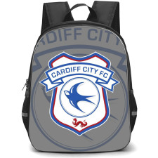 Cardiff City F.C. Backpack StudentPack - Cardiff City F.C. Logo On Blur Logo Background