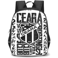 Ceara Sporting Club Backpack School Bag StudentPack - Ceara Sporting Club Logo with Texture Background