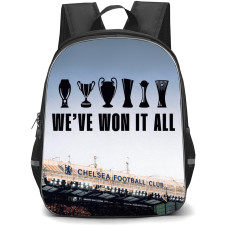 Chelsea FC Backpack StudentPack - Chelsea FC We've Won It All Stadium Background