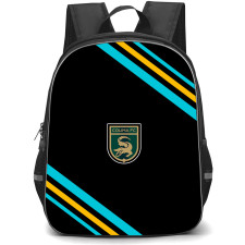Colima Futbol Club Backpack School Bag StudentPack - Colima Futbol Club Large Logo With Stripe