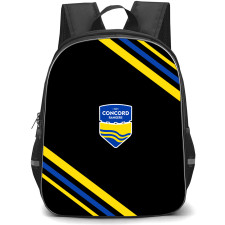 Concord Rangers Football Club Backpack School Bag StudentPack - Concord Rangers Football Club Large Logo With Stripe