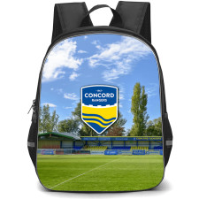 Concord Rangers Football Club Backpack School Bag StudentPack - Concord Rangers Football Club Stadium with Logo