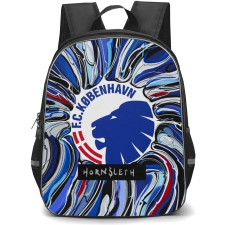 FC Copenhagen Football Club Backpack School Bag StudentPack - Paint Abstract Logo